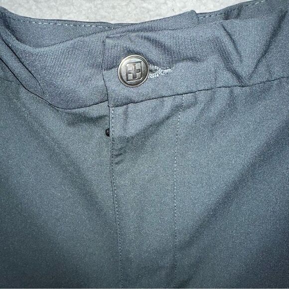 Swiss+Tech Shorts Men's‎ 44 Grey Performance Casual Golf Flat Front Stone Wash - Picture 4 of 10